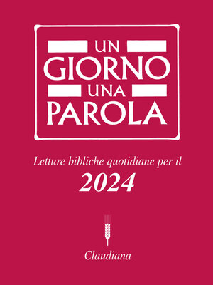 cover image of Un giorno una parola 2024